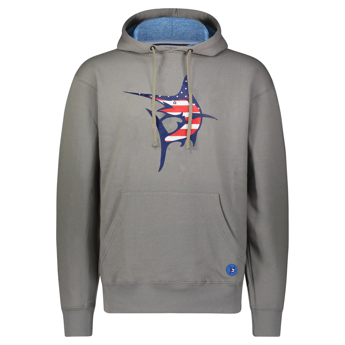 White Water Life Georges Bank USA Fleece-Kapuzenpullover