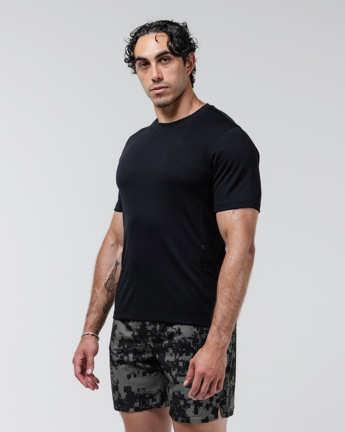 T-shirt Black Crest Concours