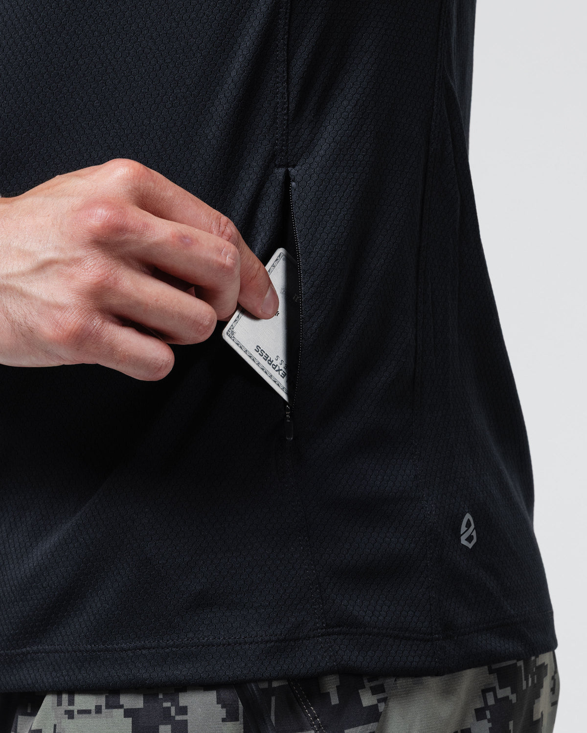 T-shirt Black Crest Concours