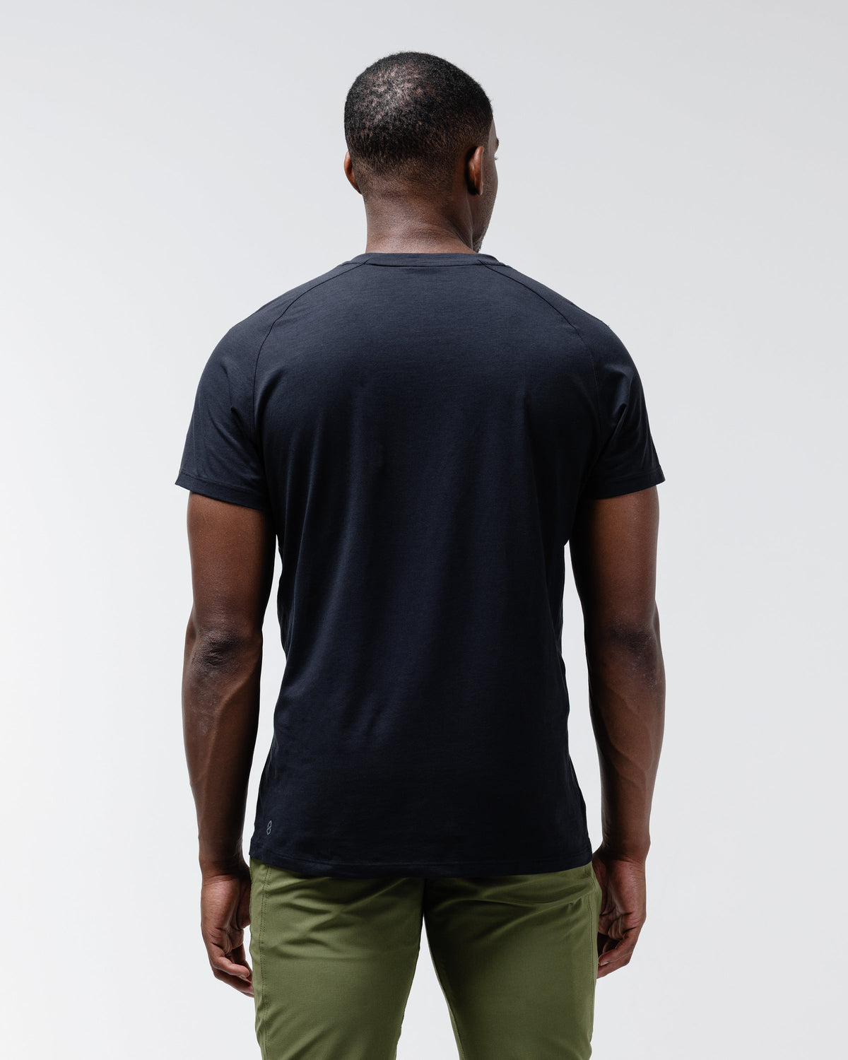Black Crest Icon Crew T-Shirt