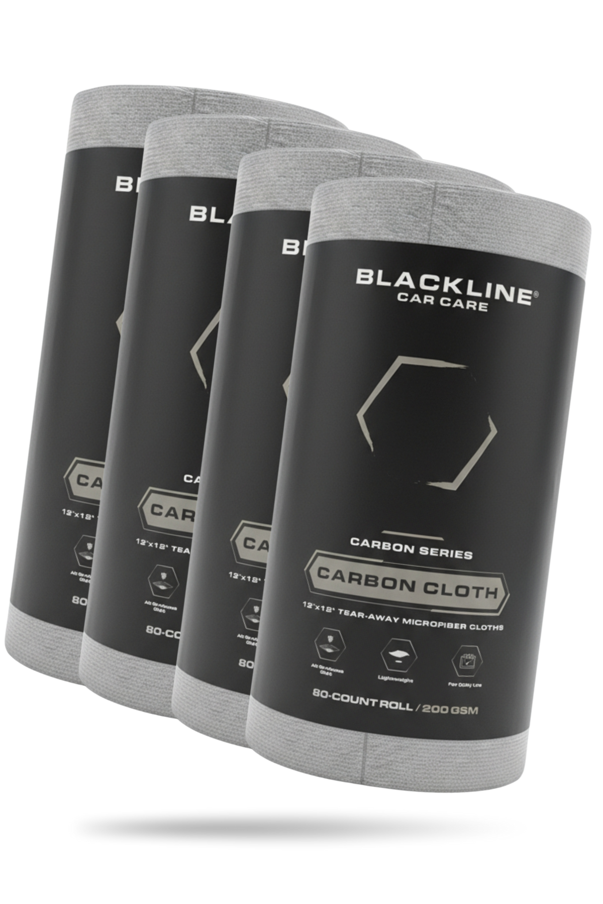 Paño de Carbono para Cuidado Automotriz Blackline