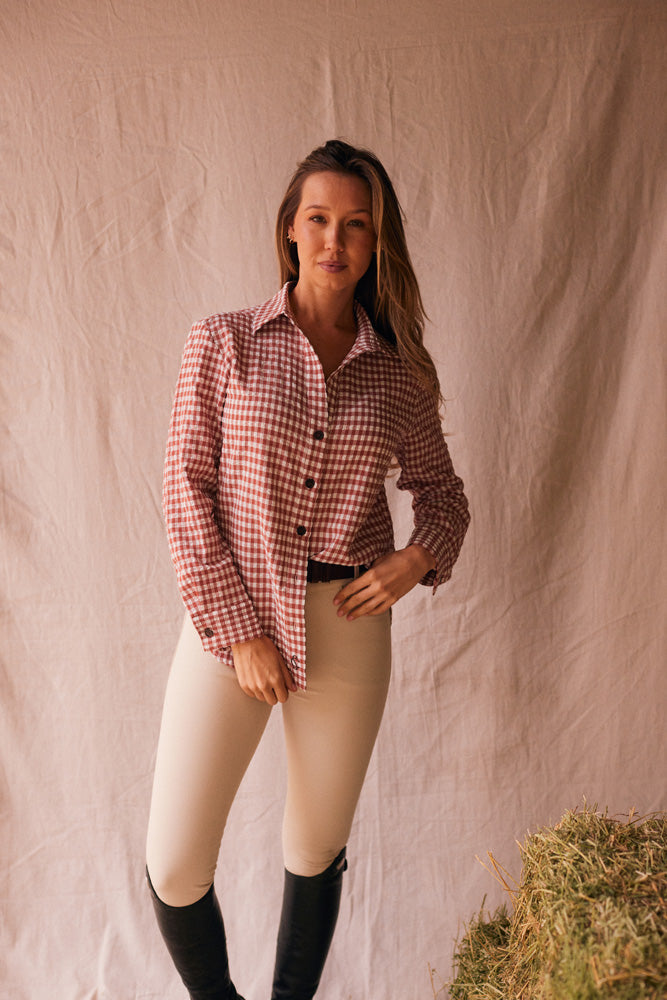 Camisa Kaley de Solid Citizen Equestrian