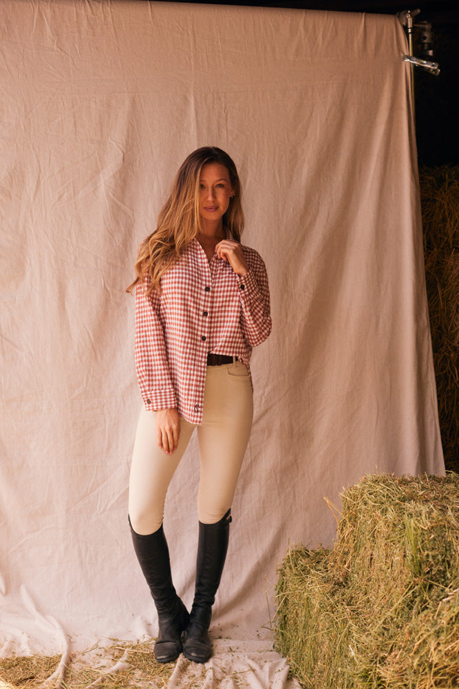 Camisa Kaley de Solid Citizen Equestrian