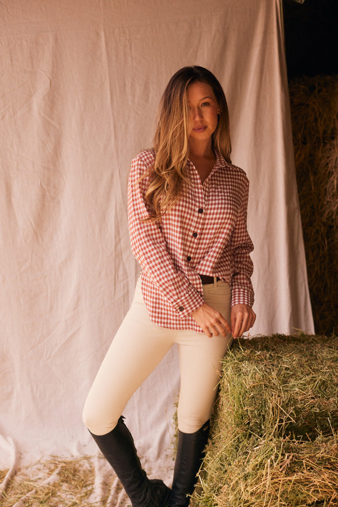Camisa Kaley de Solid Citizen Equestrian