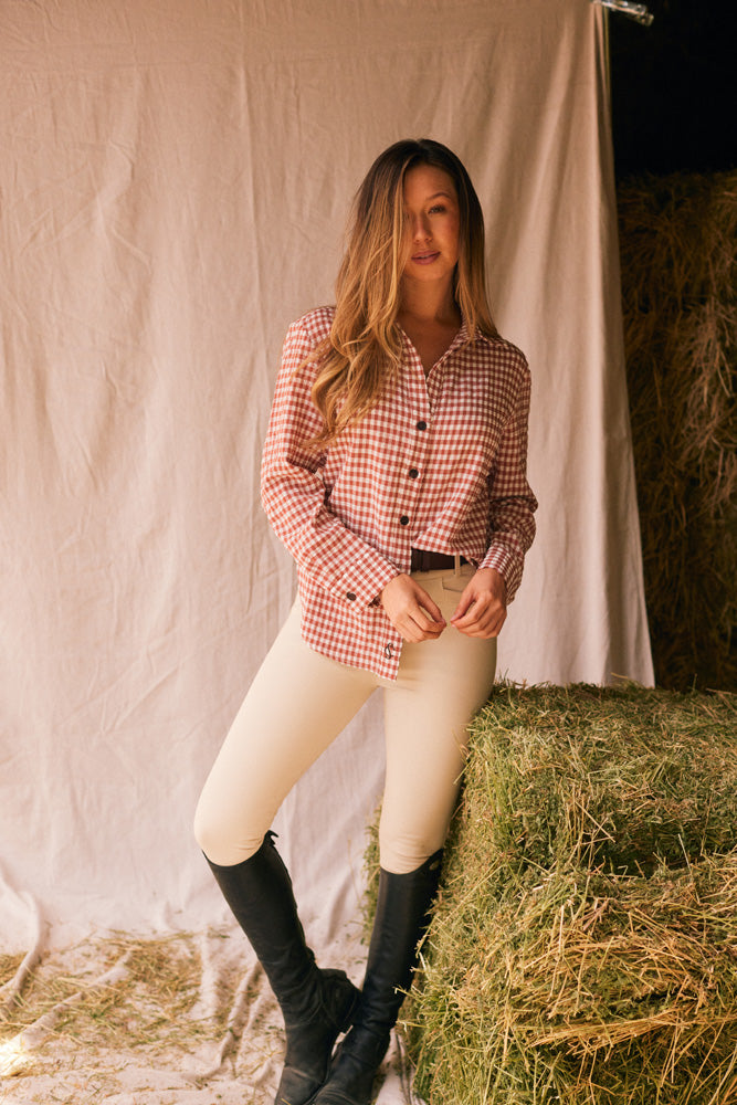 Camisa Kaley de Solid Citizen Equestrian