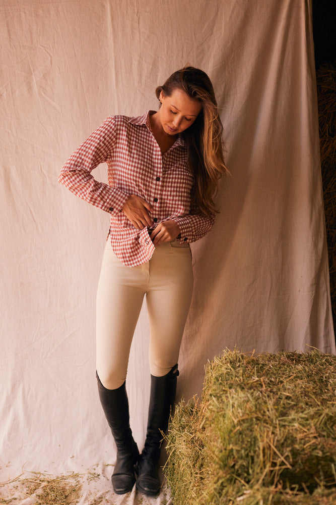 Camisa Kaley de Solid Citizen Equestrian