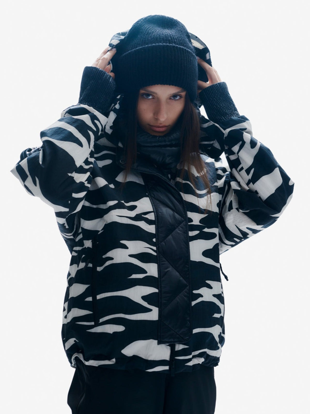 Holden Outerwear Sloane Isolierte Jacke - Zebra