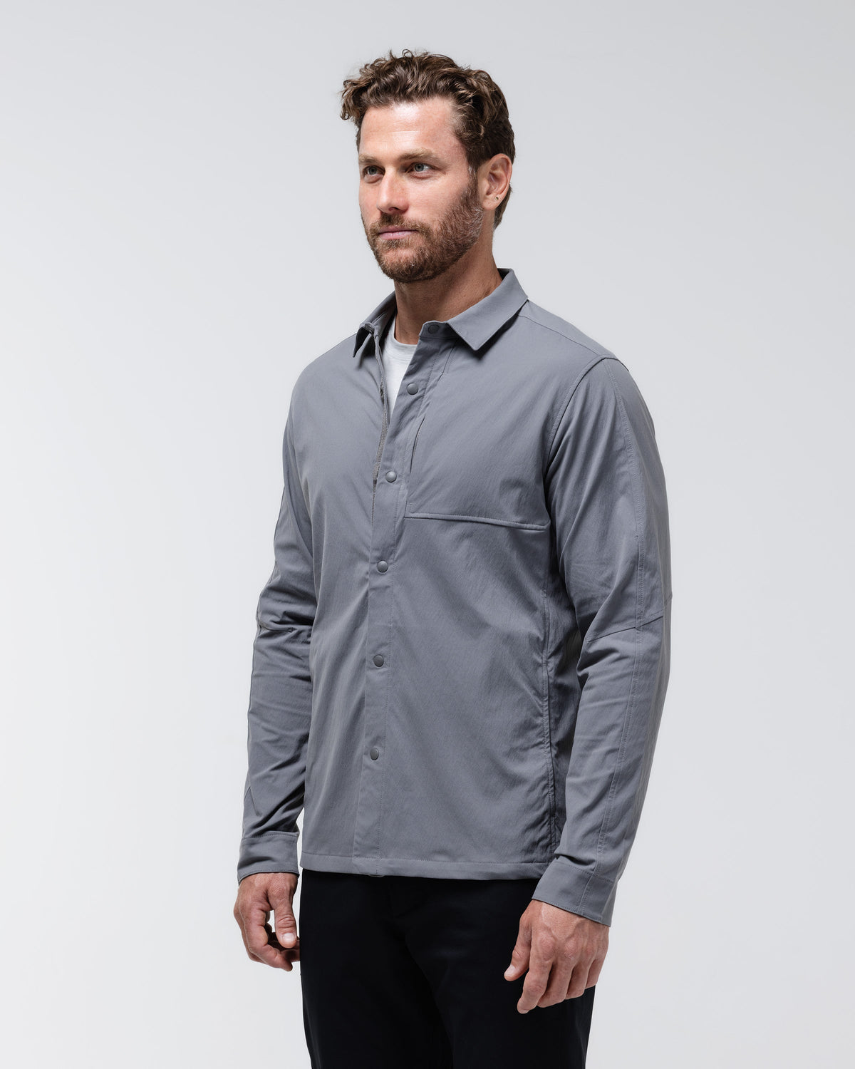 Camisa Refuge para hombre Black Crest