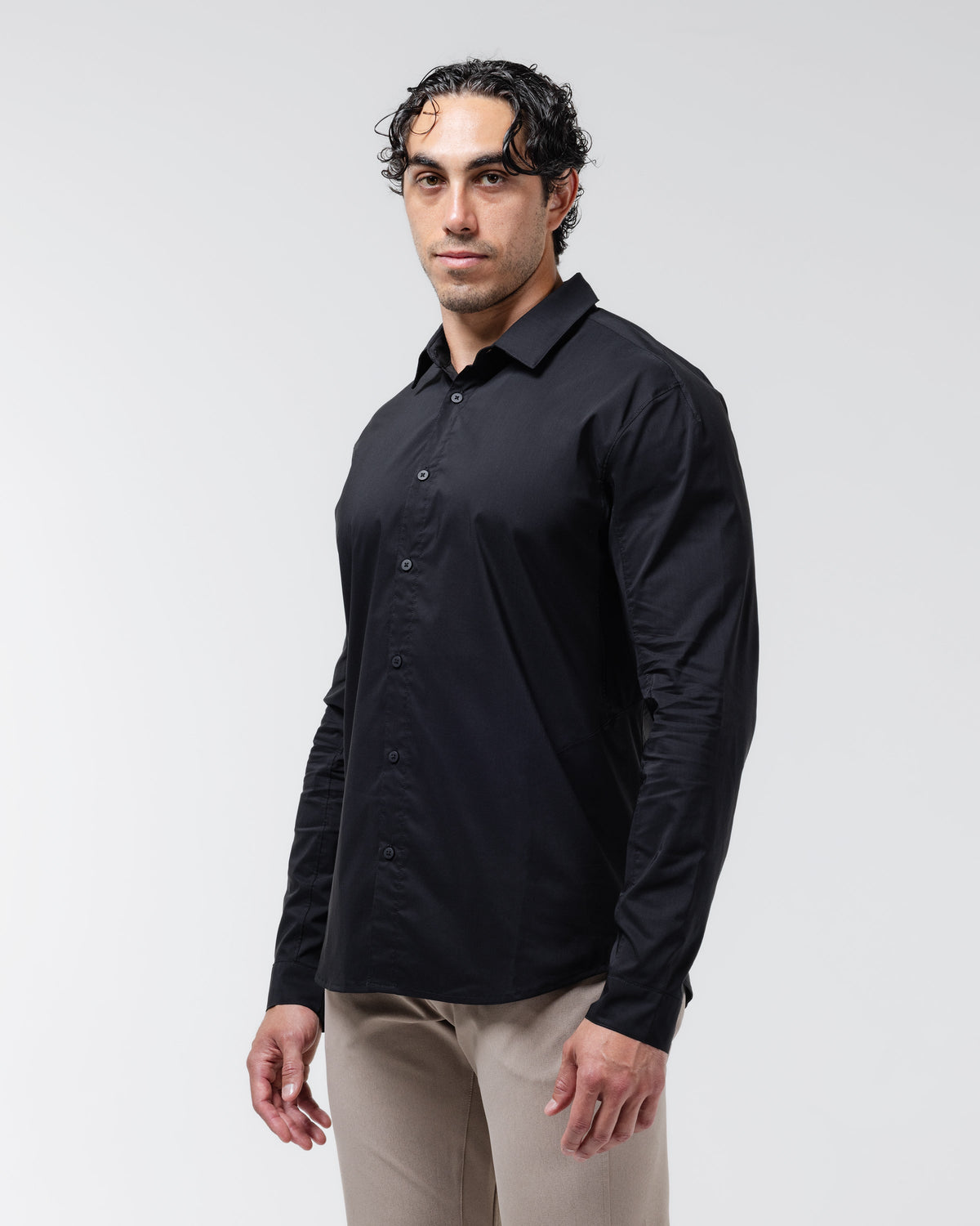 Camisa de vestir para hombre Black Crest Haven