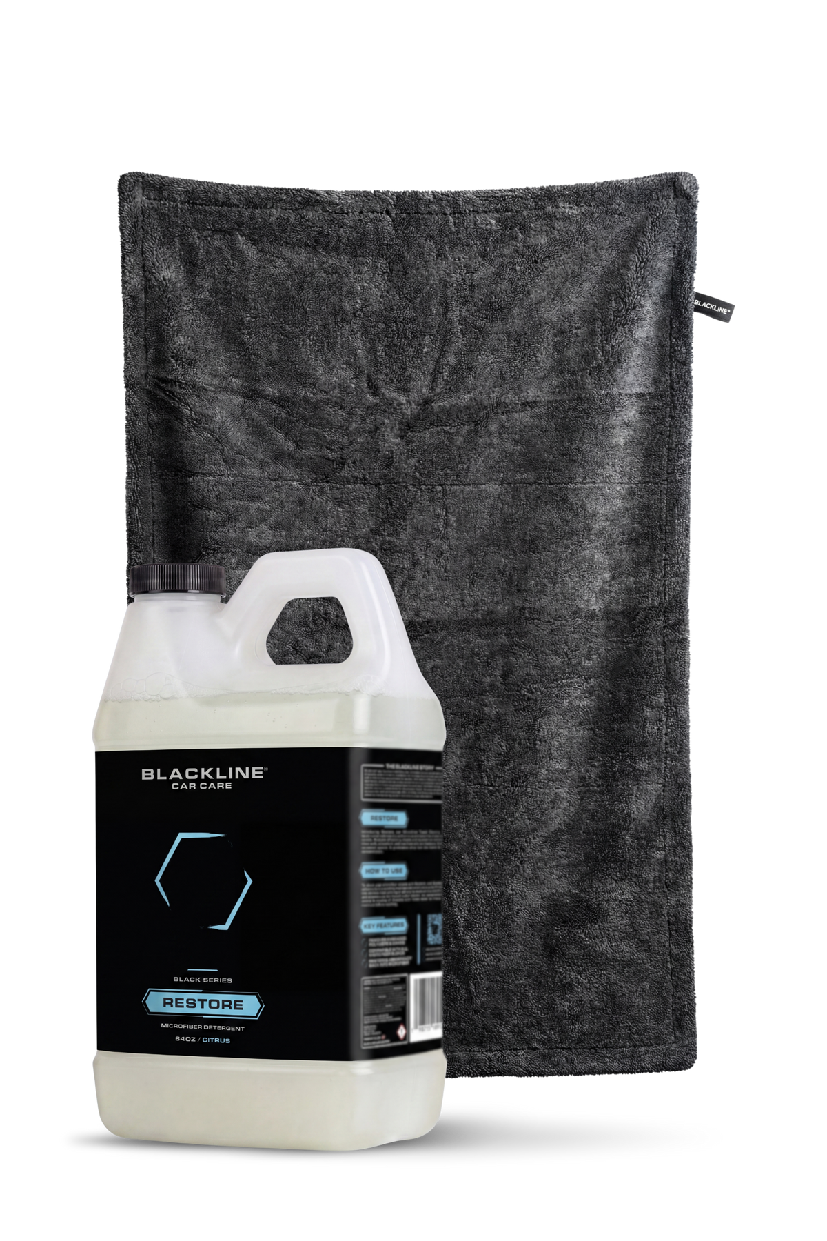 Blackline Car Care Restore Mikrofasertuch-Waschmittel