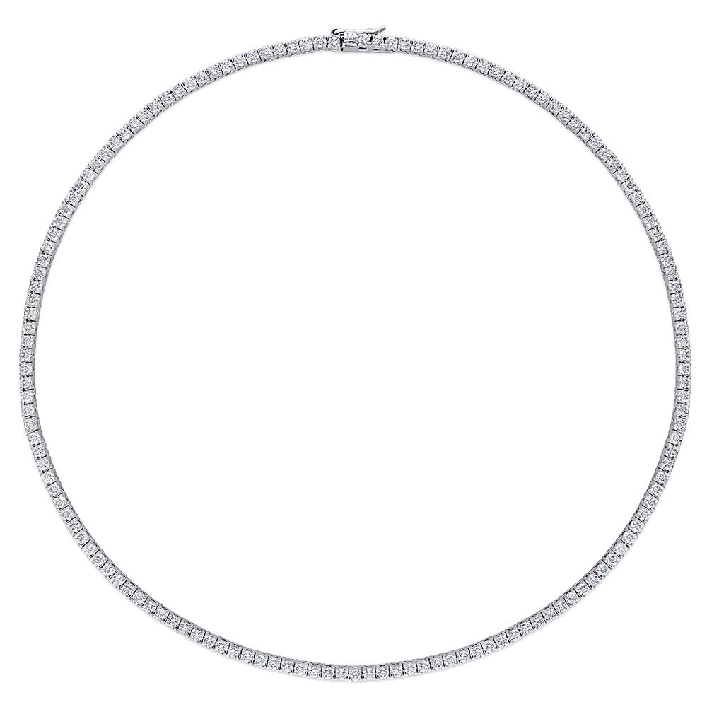 Collar de tenis de moissanita VossAgin