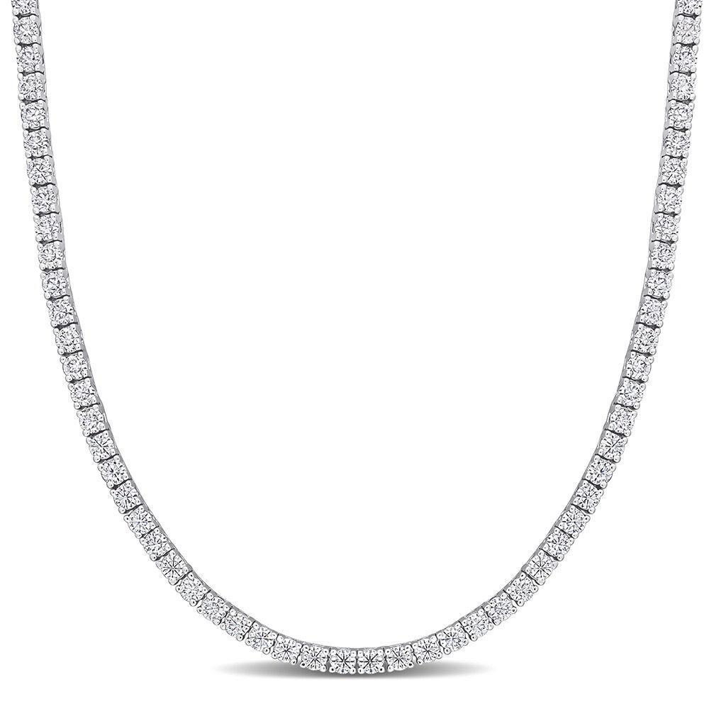 Collar de tenis de moissanita VossAgin