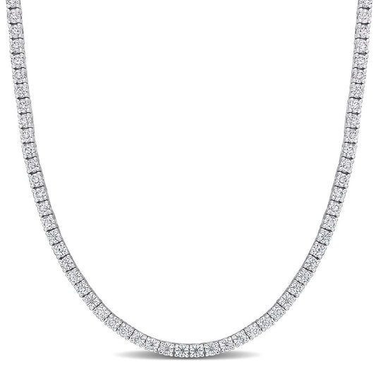 Collar de tenis con zafiros creados VossAgin