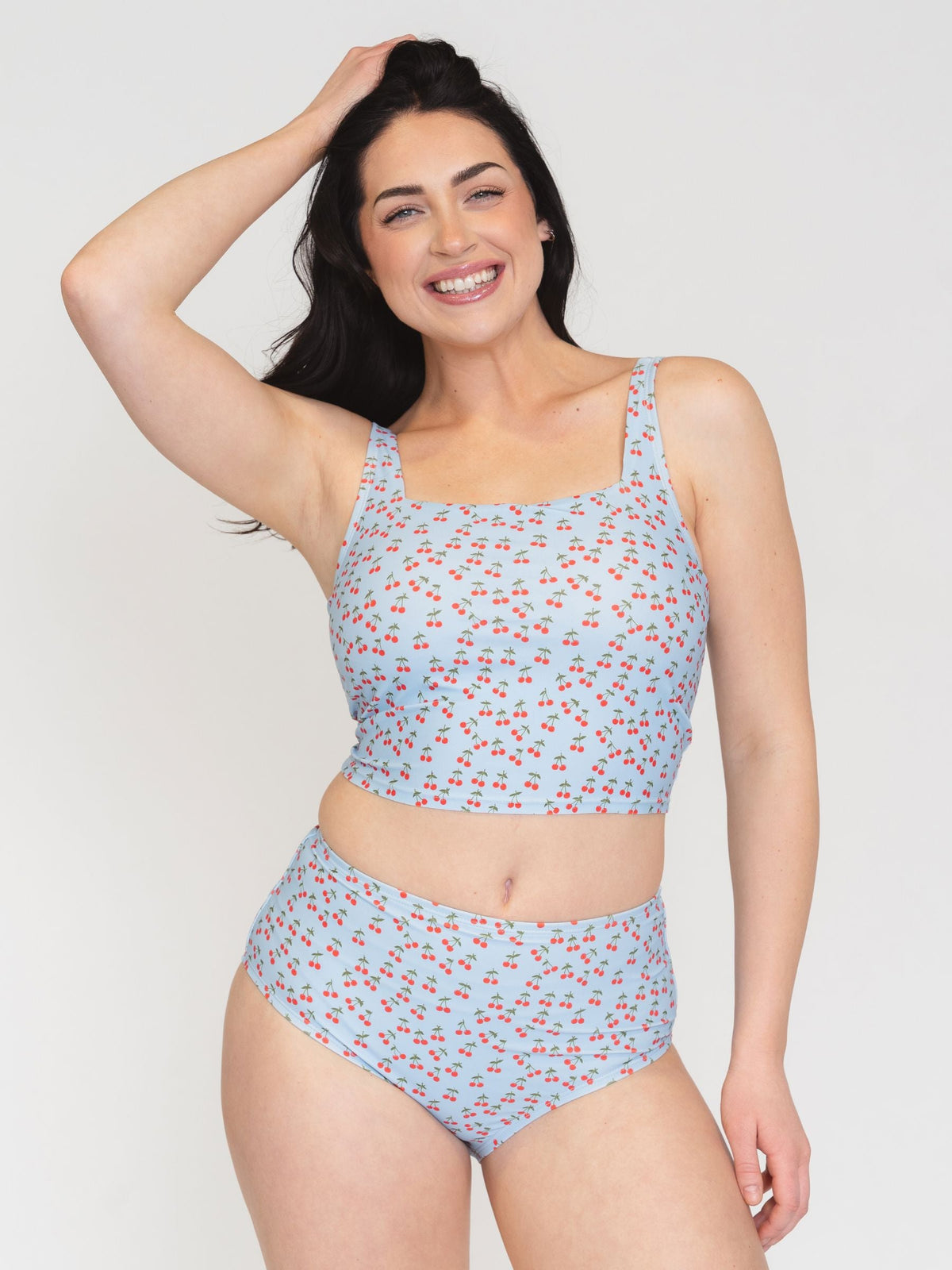 Top Tankini de Cerezas Lime Ricki