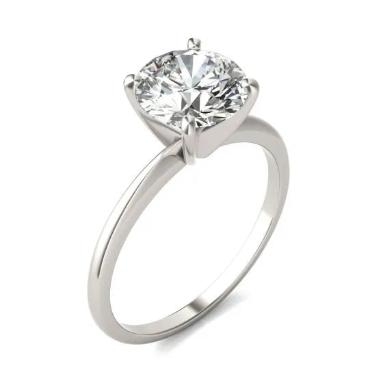 Bague de fiançailles solitaire rond VossAgin