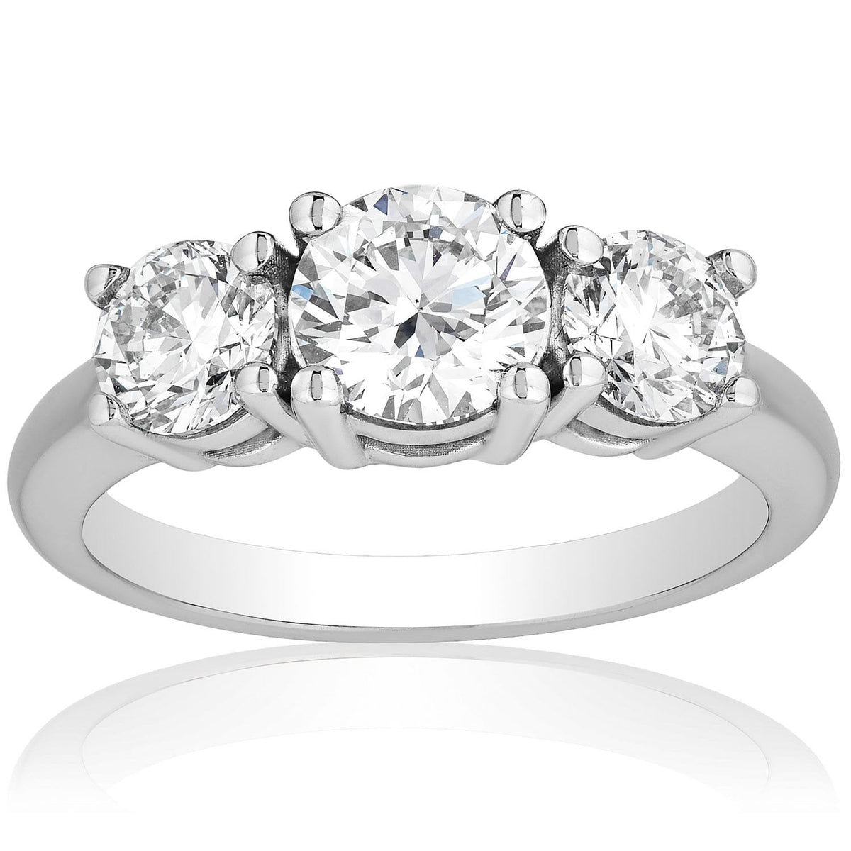 Bague trois pierres diamant VossAgin