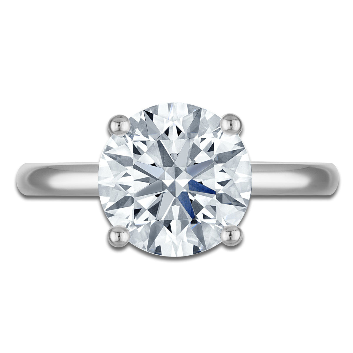 Bague de fiançailles solitaire VossAgin