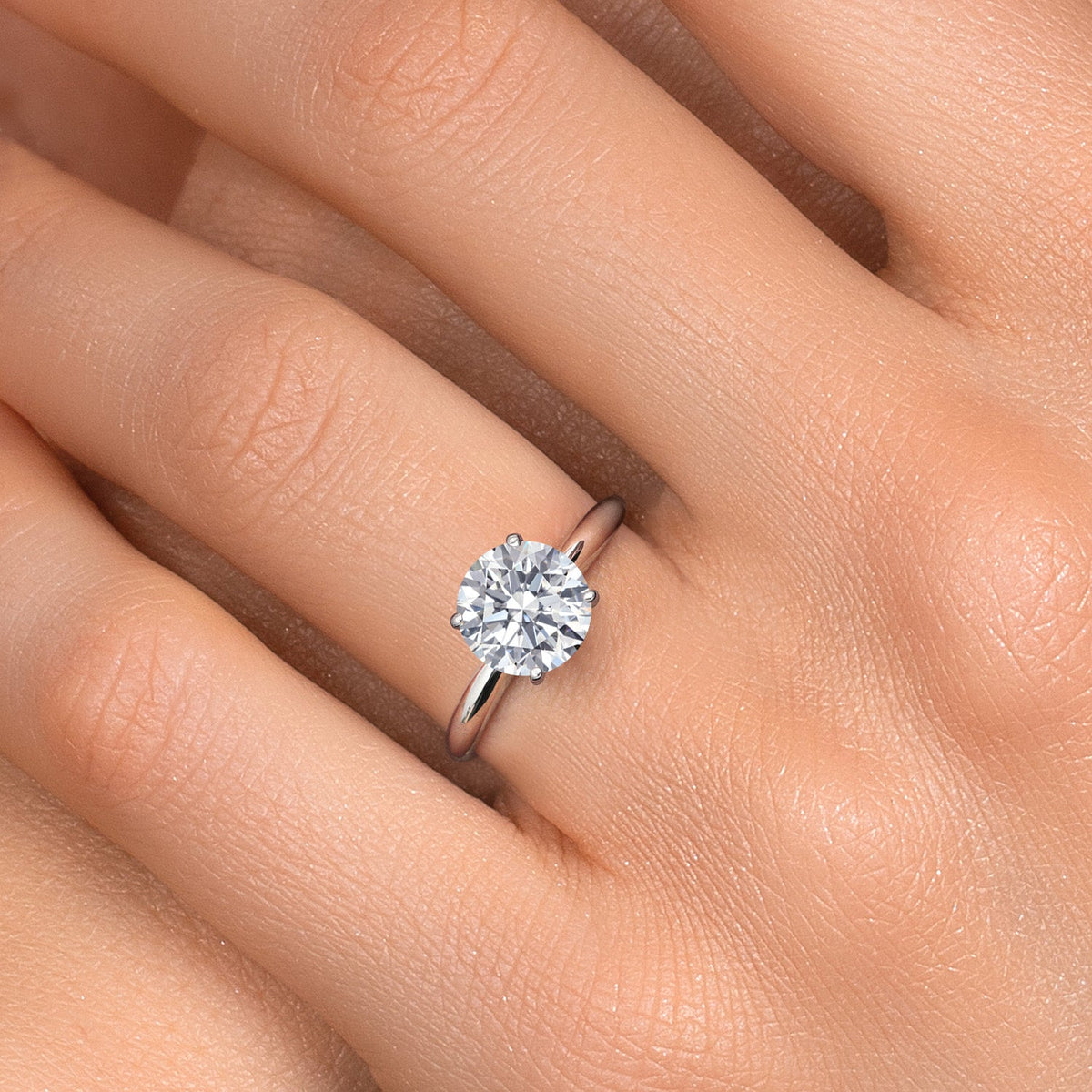 Bague de fiançailles solitaire VossAgin