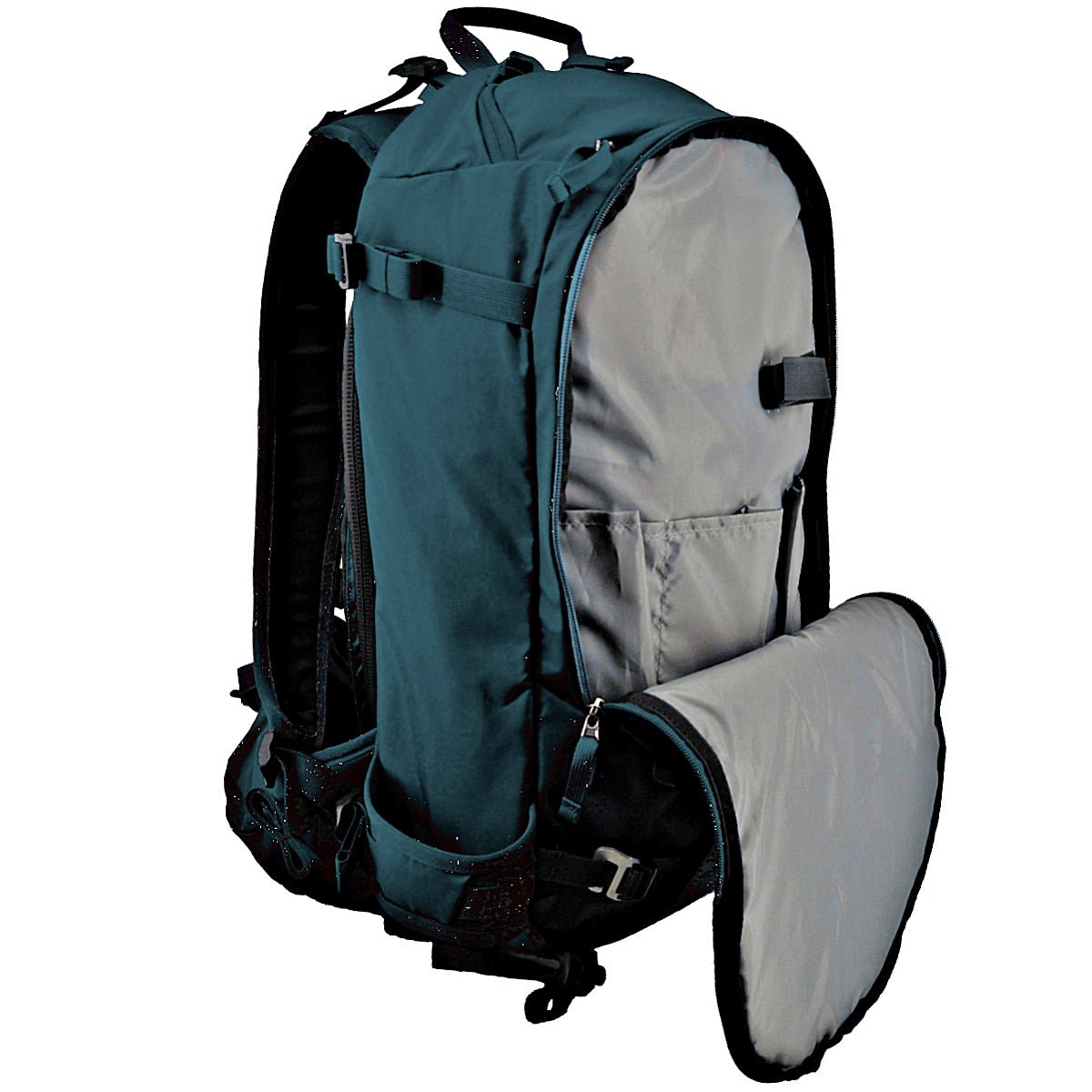 Light Hiking Gear 30 Liter Ride Ski Pack Mediterranean
