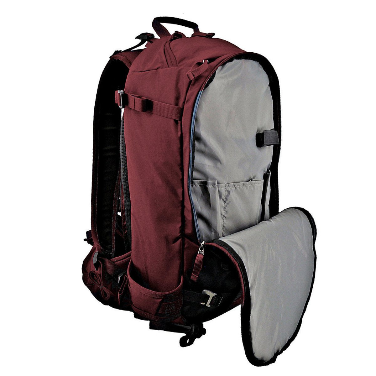 Light Hiking Gear 30 Liter Ride Ski Pack Mediterranean