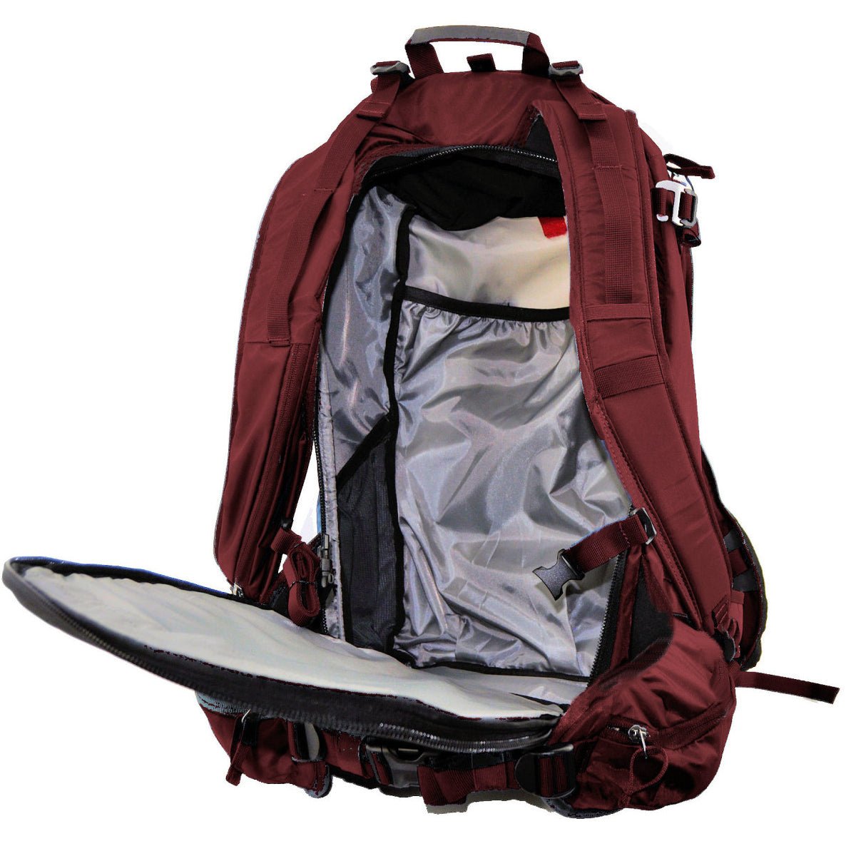 Light Hiking Gear 30 Liter Ride Ski Pack Mediterranean