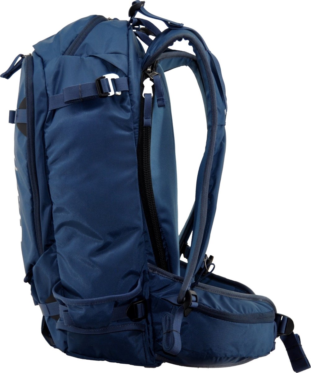Light Hiking Gear 30 Liter Ride Ski Pack Mediterranean