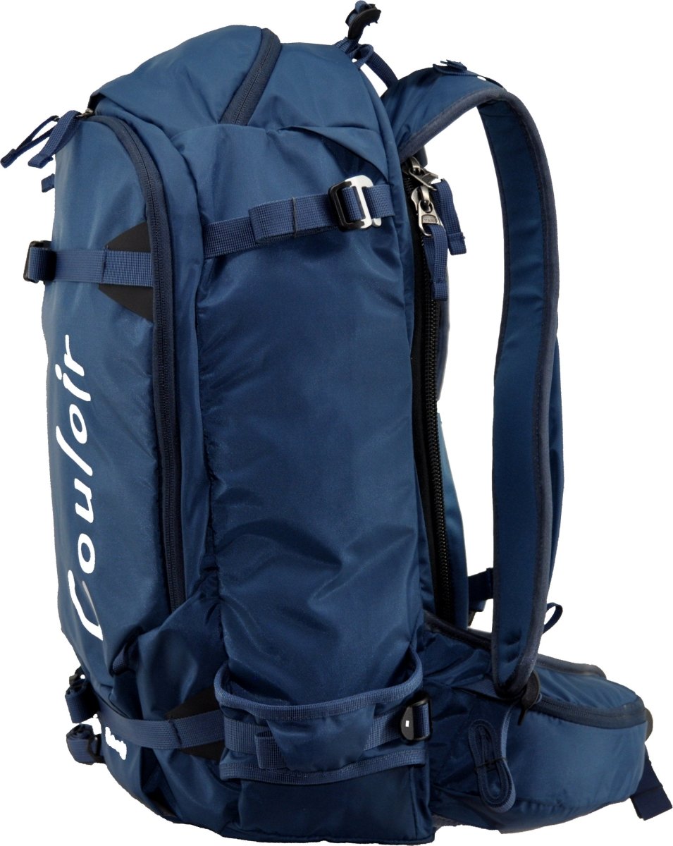 Light Hiking Gear 30 Liter Ride Ski Pack Mediterranean