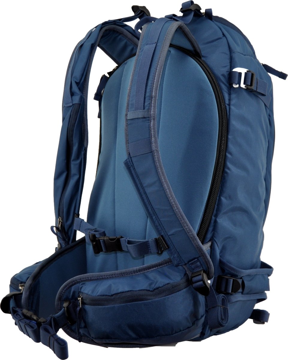 Light Hiking Gear 30 Liter Ride Ski Pack Mediterranean