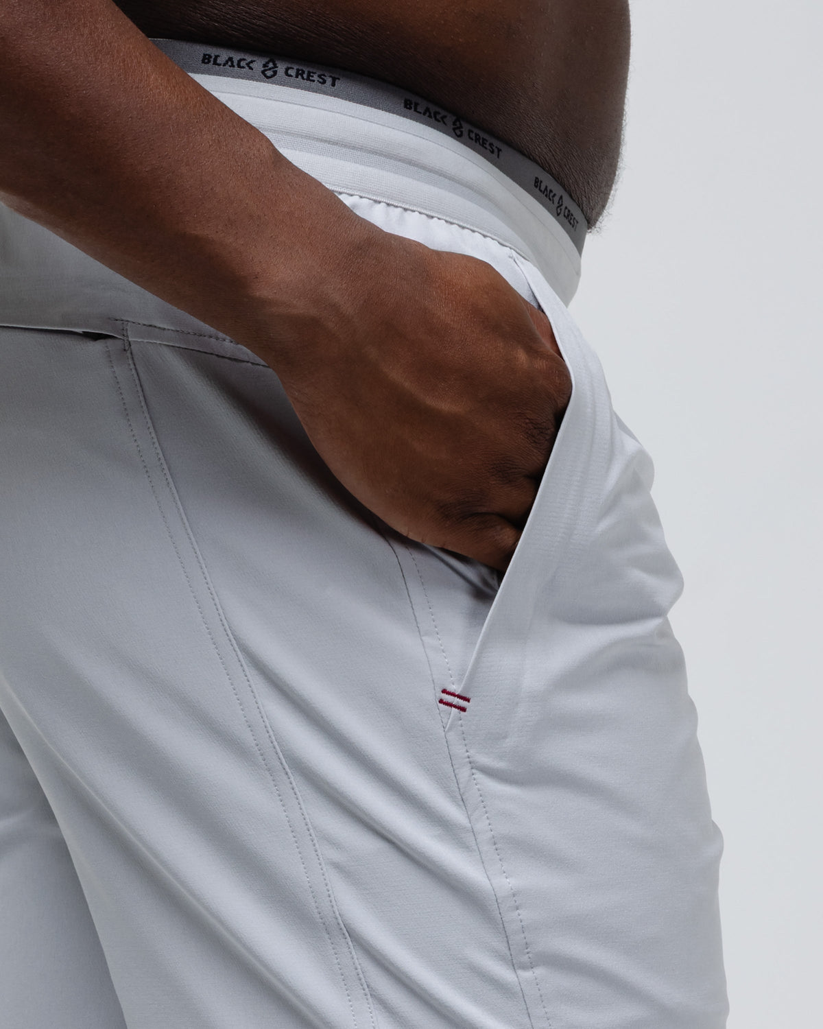 Shorts Interval Black Crest para hombre