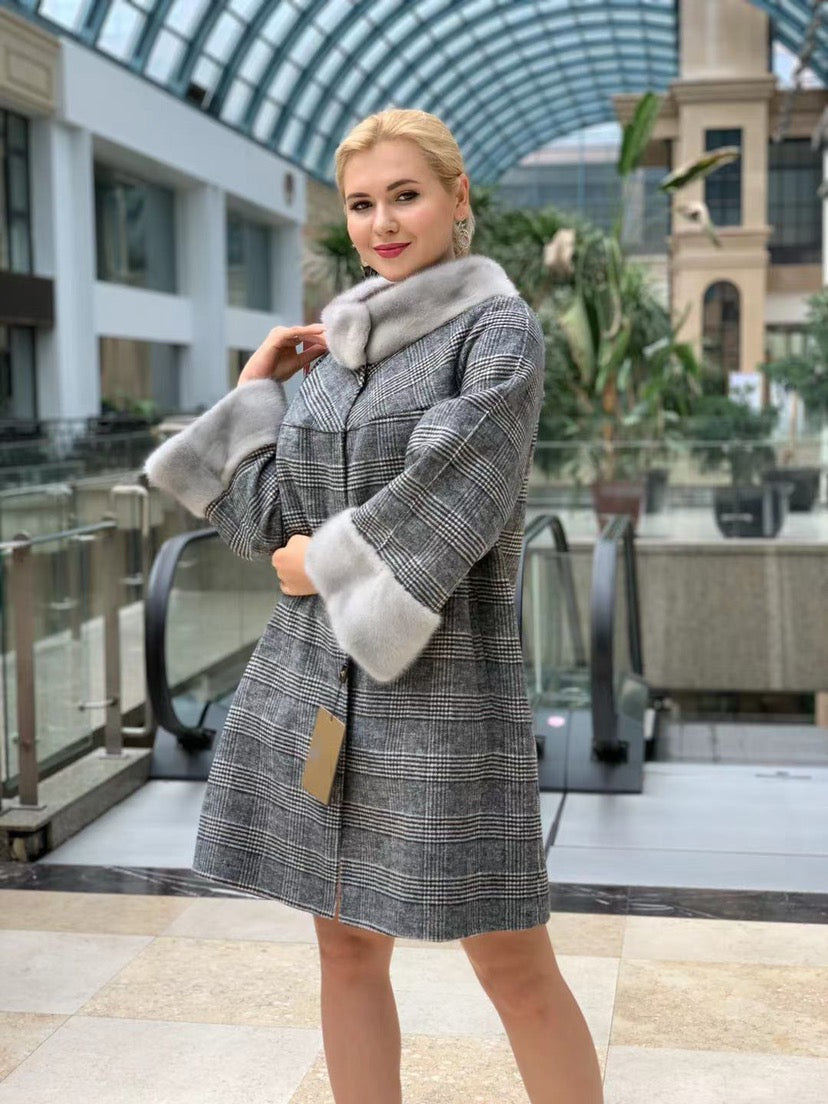 Alaska® Outerwear Company Wollmantel