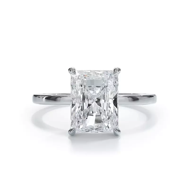 Bague de fiançailles solitaire VossAgin