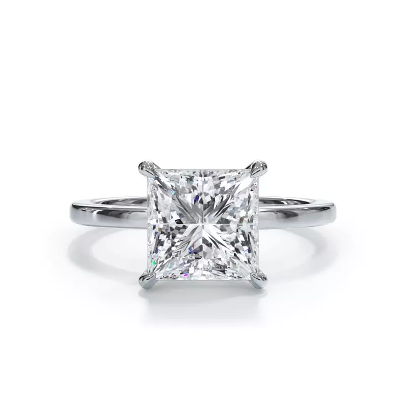 Anillo de compromiso solitario VossAgin