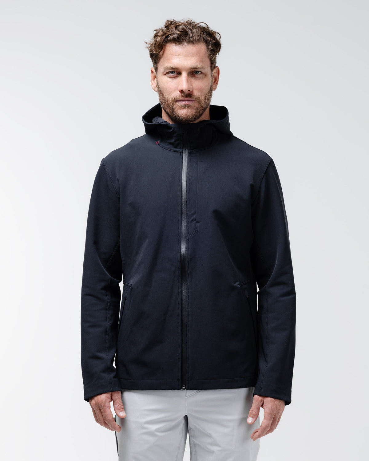 Schwarze Crest Midtown Jacke