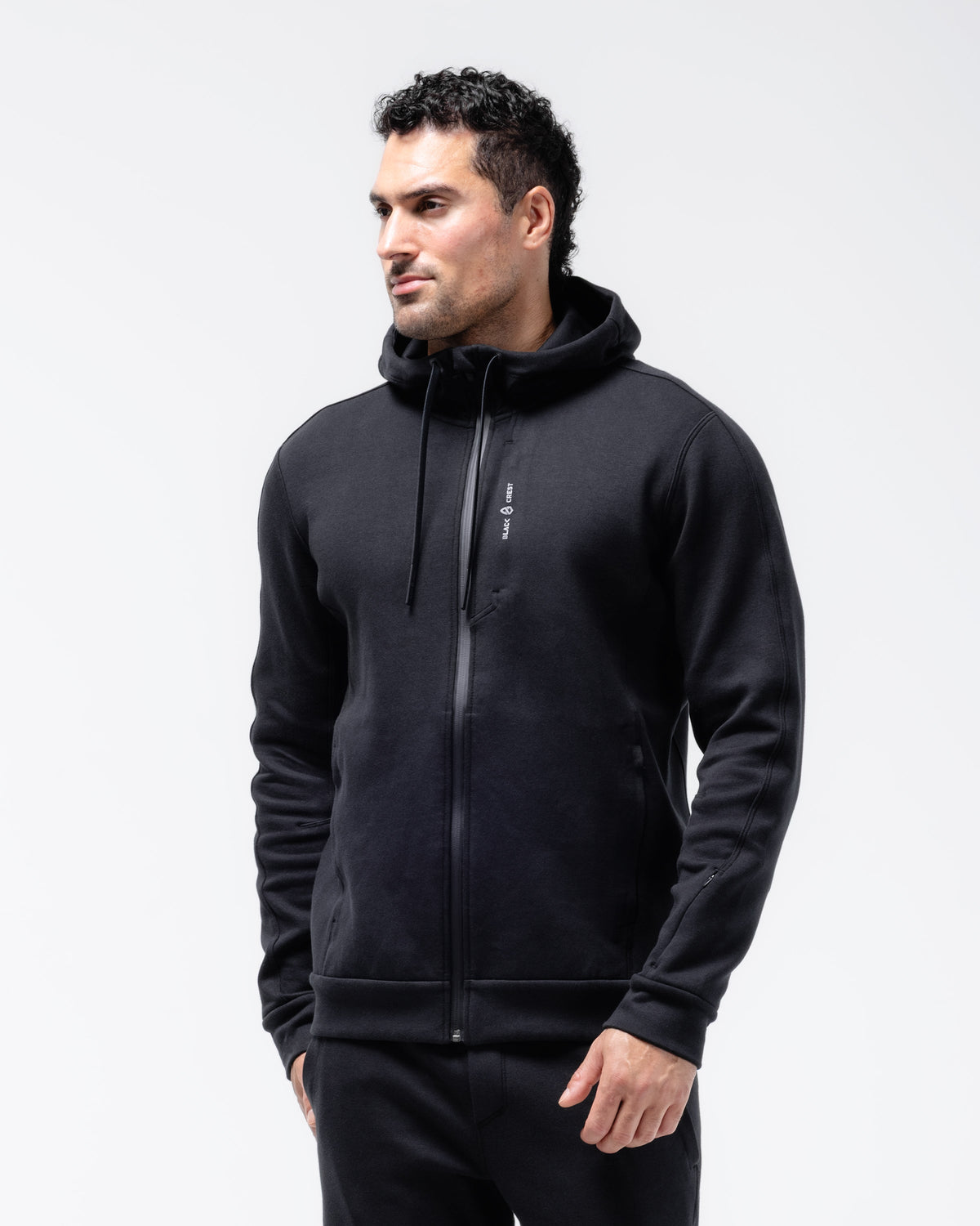 Sudadera con cierre completo Black Crest Velocity