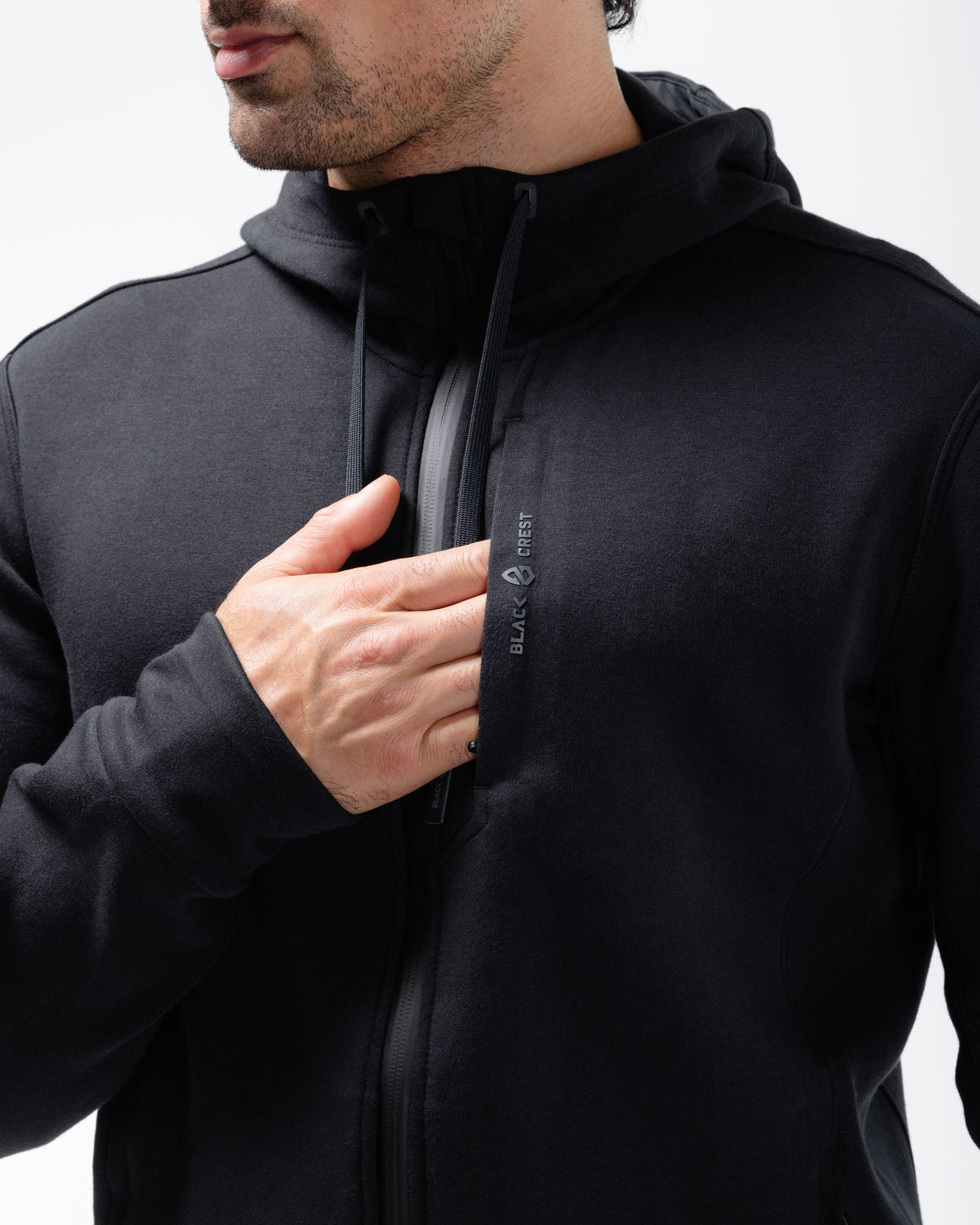 Sudadera con cierre completo Black Crest Velocity