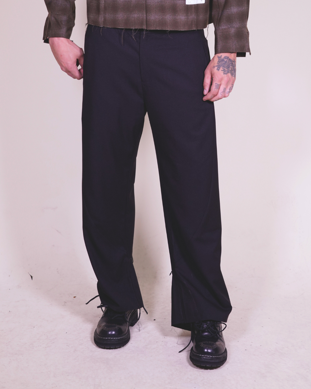 Puppet Theater Poet Trousers Relaxed Fit Tailored Pants
