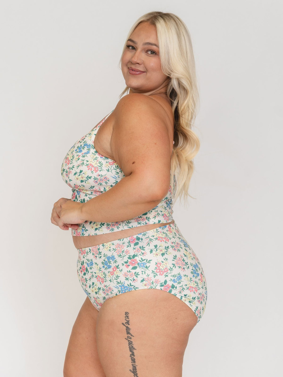 Parte inferior de bikini Claire de Lime Ricki