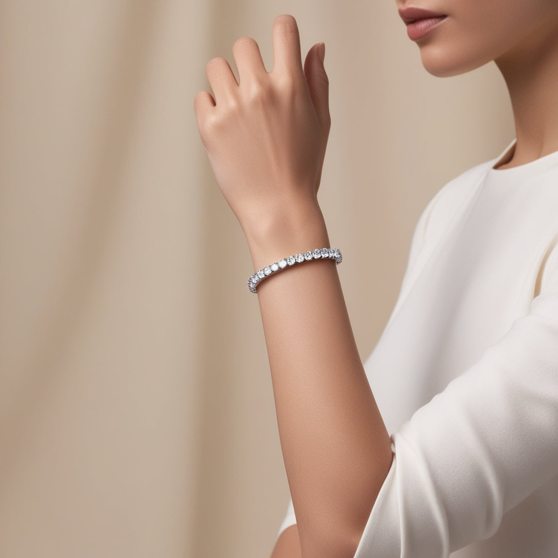 Bracelet Tennis Diamant VossAgin