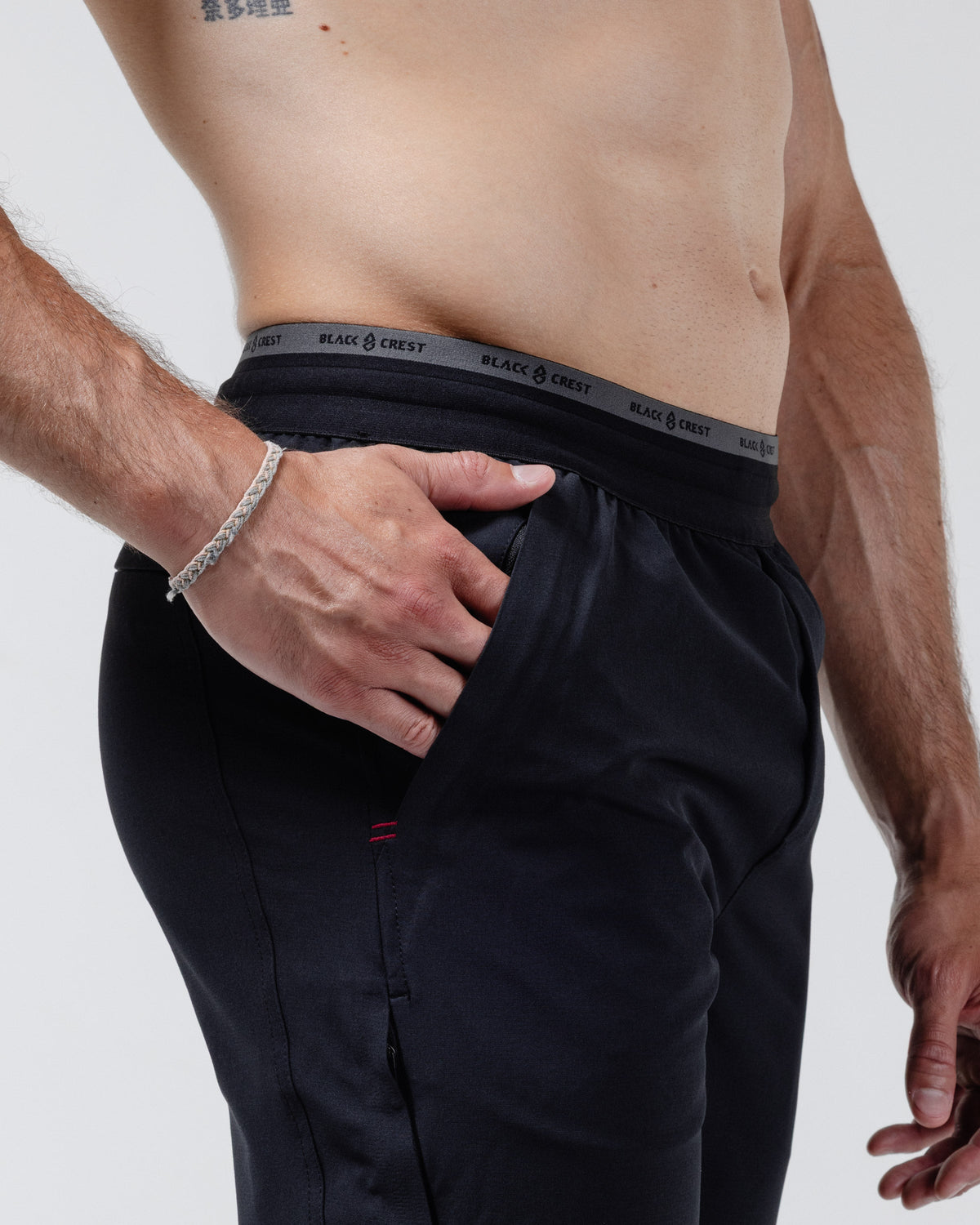 Joggers Black Crest Interval