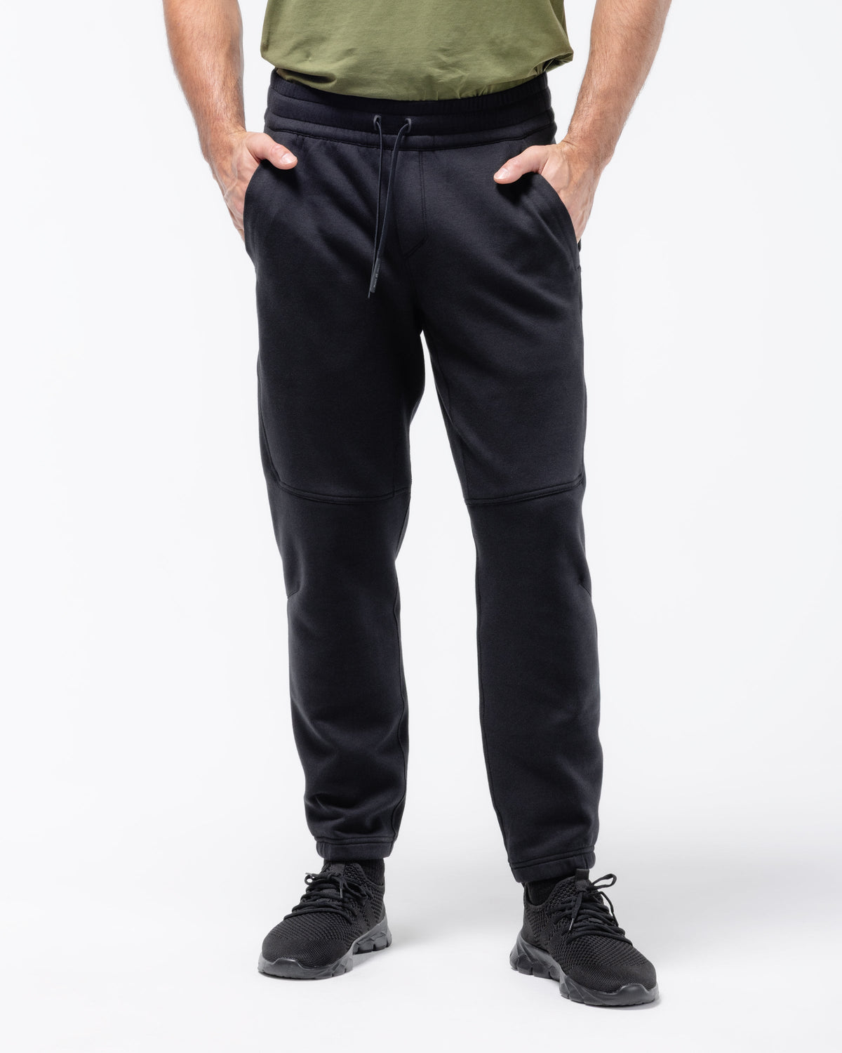 Black Crest Velocity Joggers