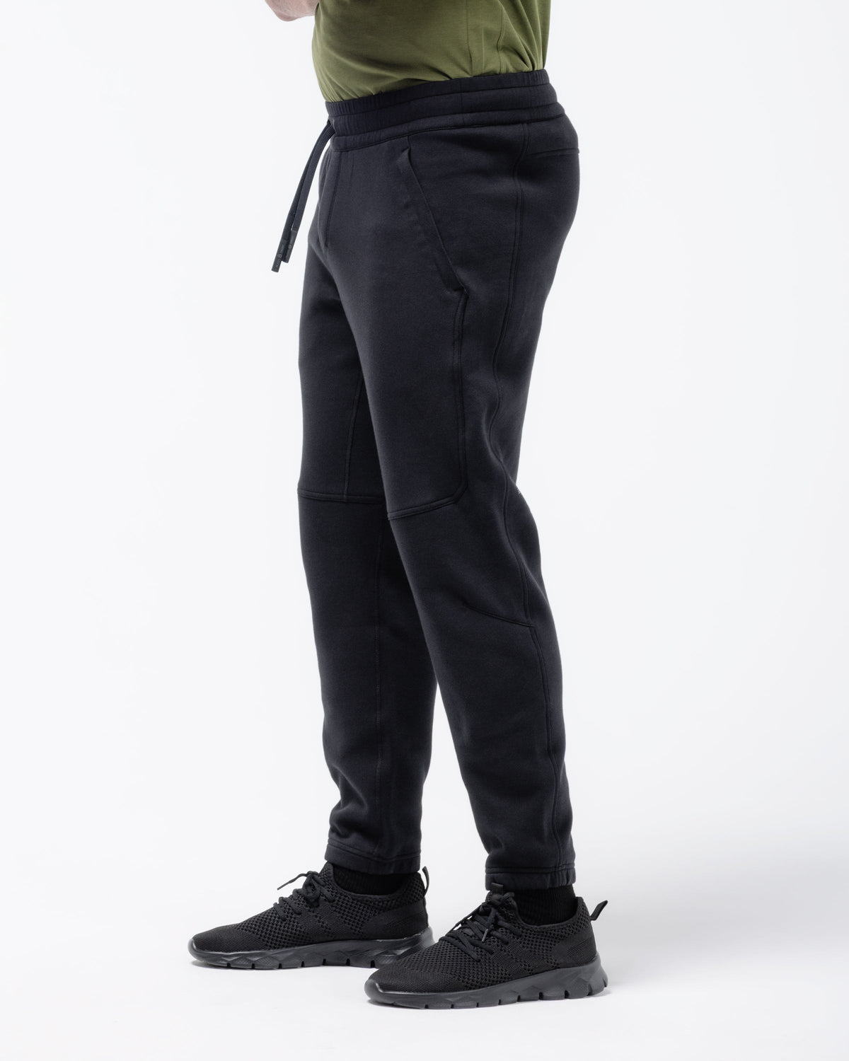 Black Crest Velocity Joggers