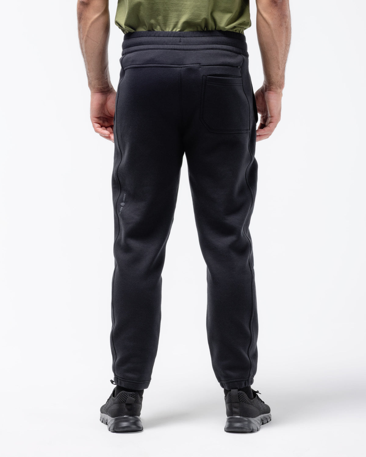 Black Crest Velocity Joggers