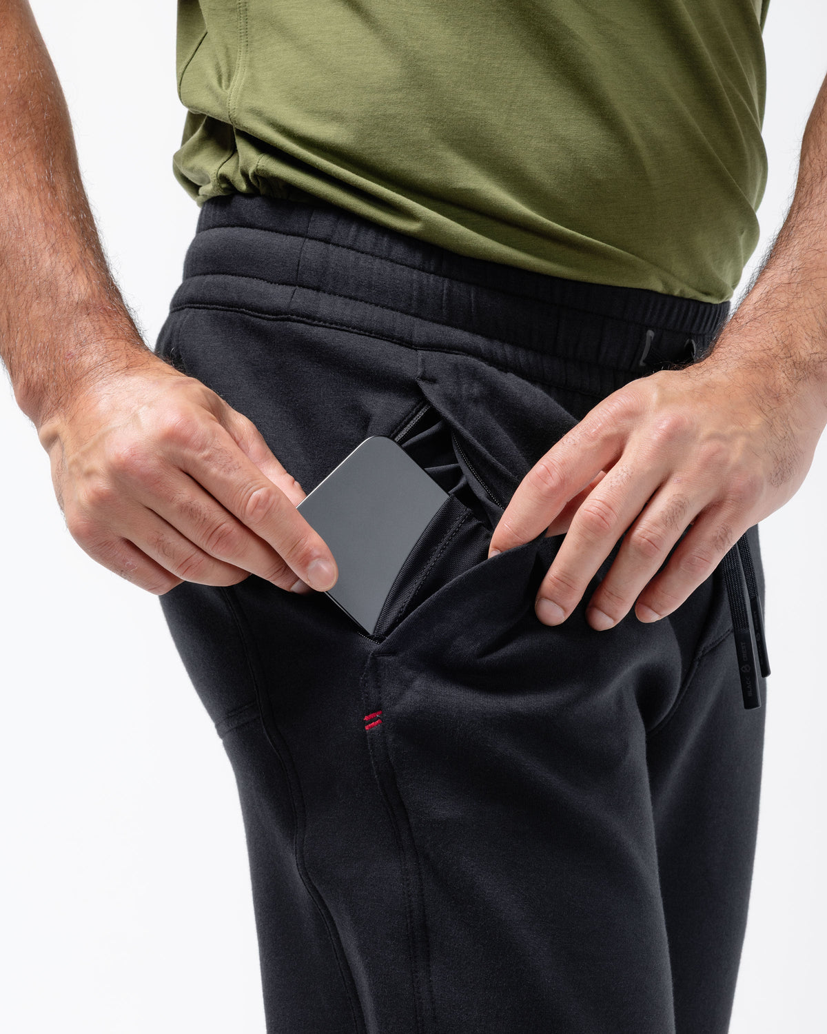 Black Crest Velocity Joggers