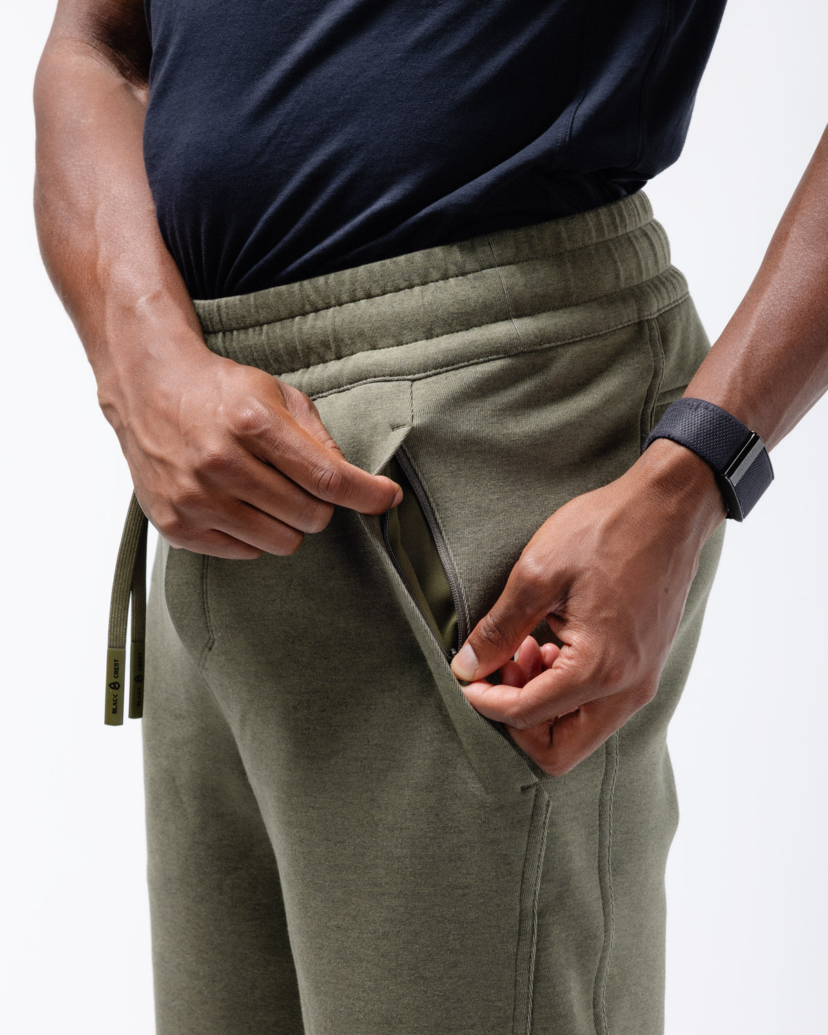 Black Crest Velocity Jogger Performance-Hose