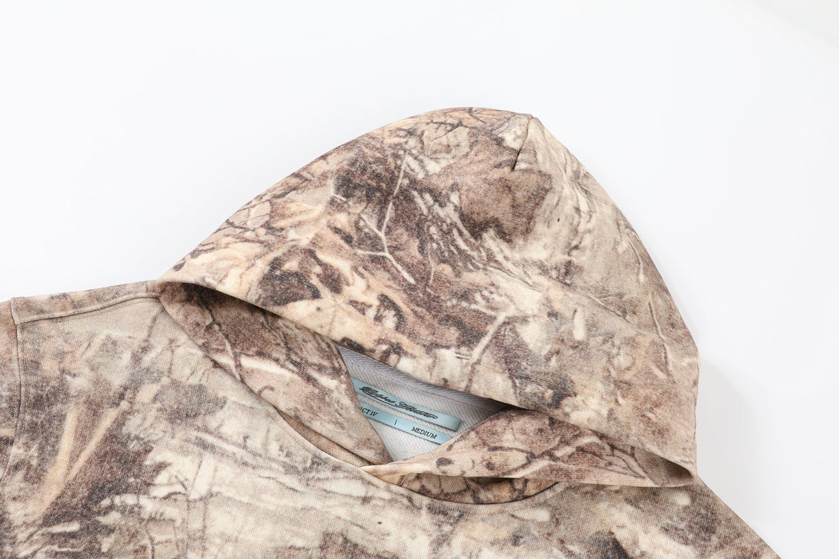 Puppet Theater Brushed Camo Heavyweight Hoodie