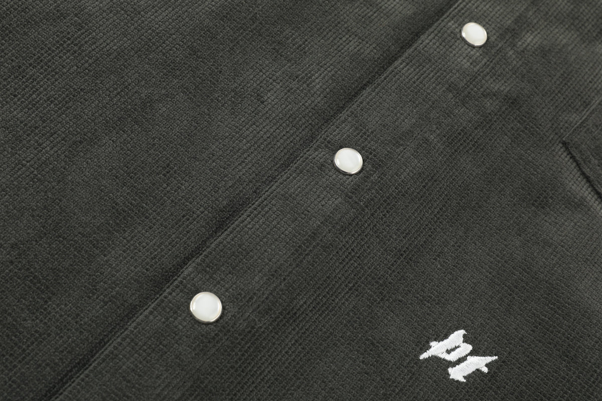 Puppet-Theater Chopped Heavy Waffle Corduroy Western-Hemd