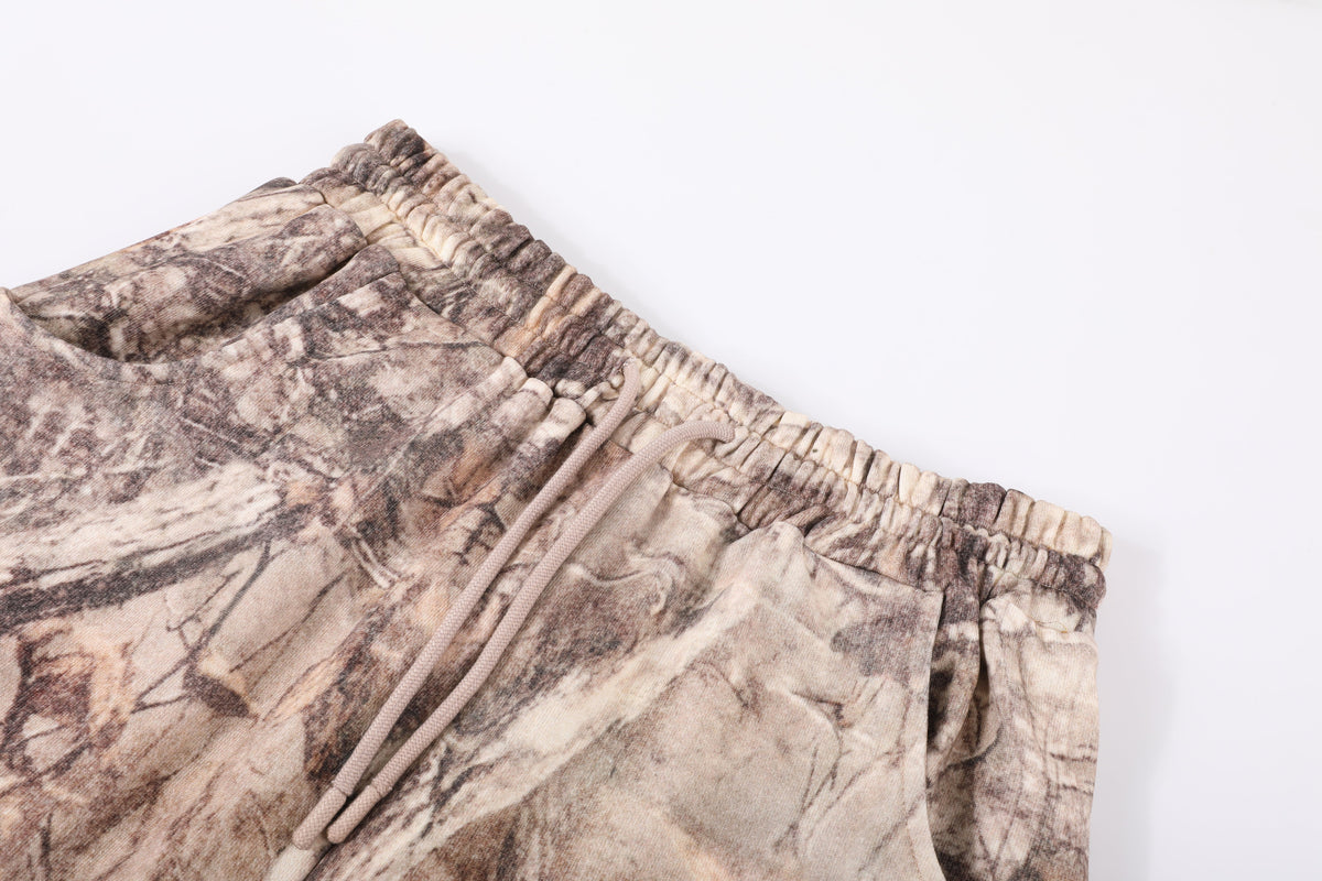 Puppet Theater Brushed Camo Sweats Heavyweight French Terry