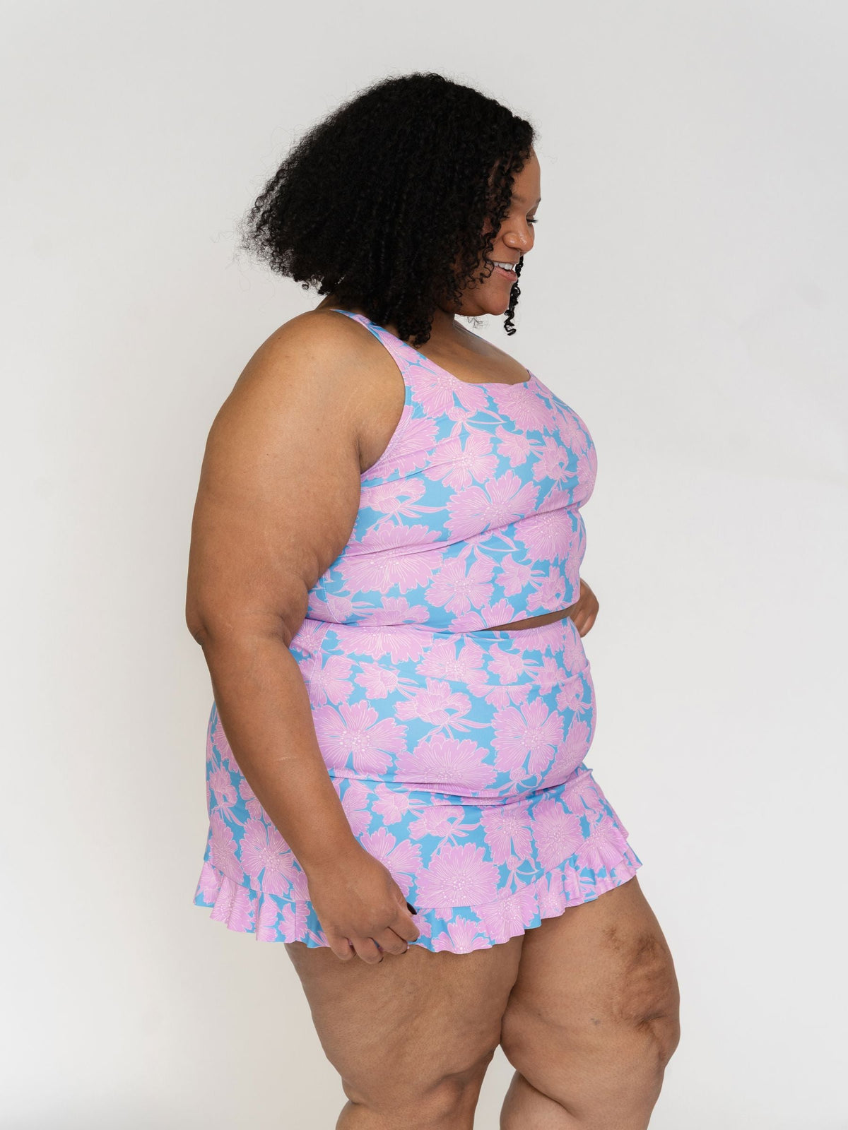 Haut de maillot de bain Lime Ricki Dahlia