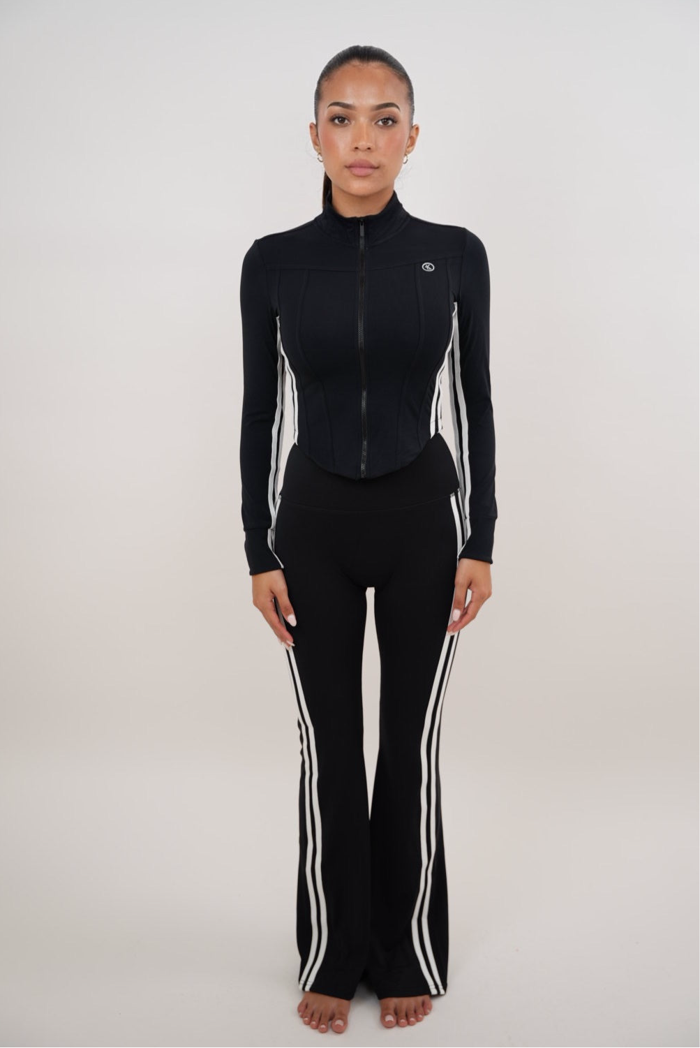 Kimith Women's I Am Motivated Flare Pants
