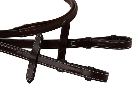 Riendas con costuras decorativas Huntley Equestrian